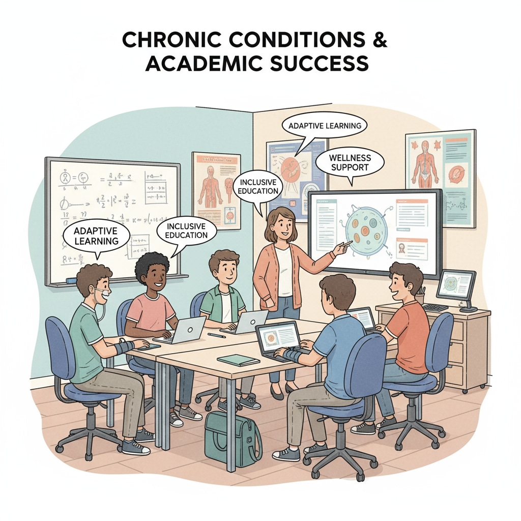 Adolescents with chronic diseases in an alternative educational environment aiming for high school graduation or GED
