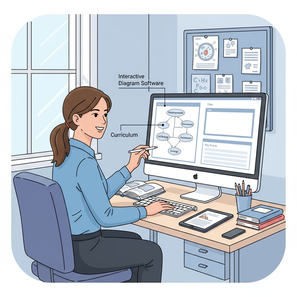 A teacher creating educational content for remote income