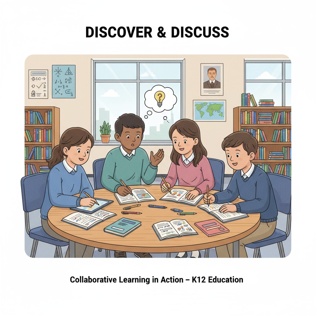 K12 students engaged in a learning activity related to learning abilities, cognitive enhancement, and educational paths