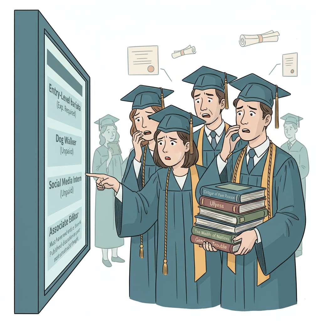 Liberal arts graduates facing employment dilemmas