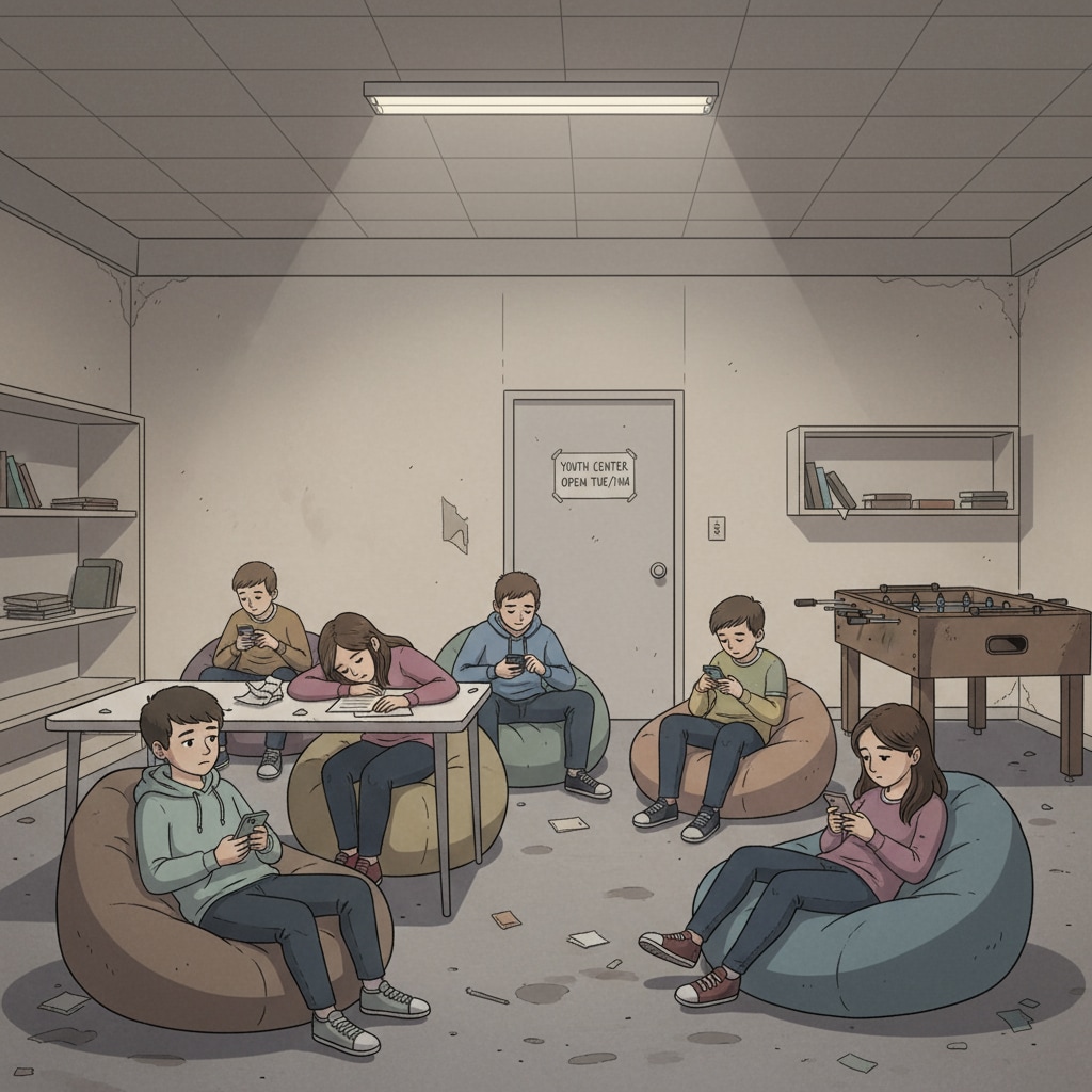 Teenagers lacking community engagement in after-school activities