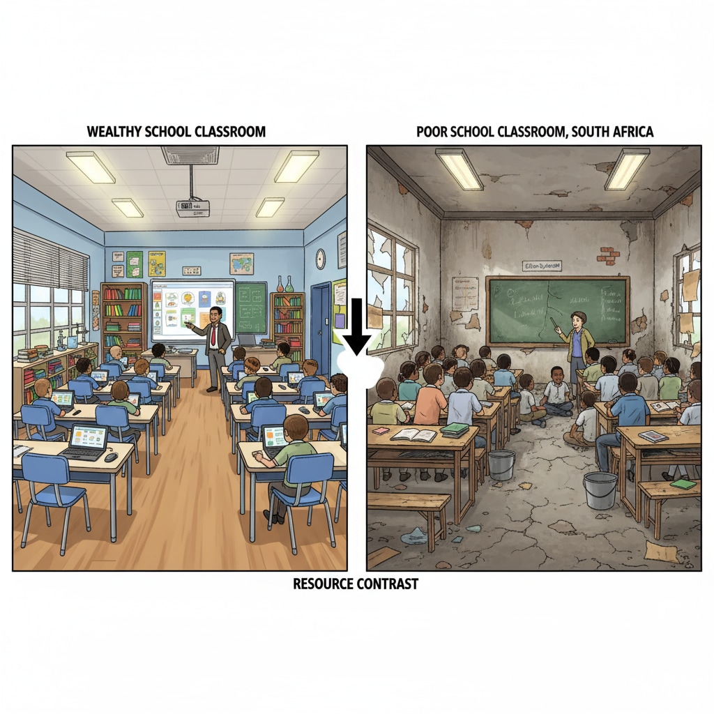 Educational inequality and resource allocation in South African schools
