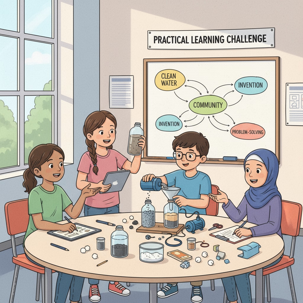 K-12 students engaged in practical learning to foster entrepreneurial spirit through education reform