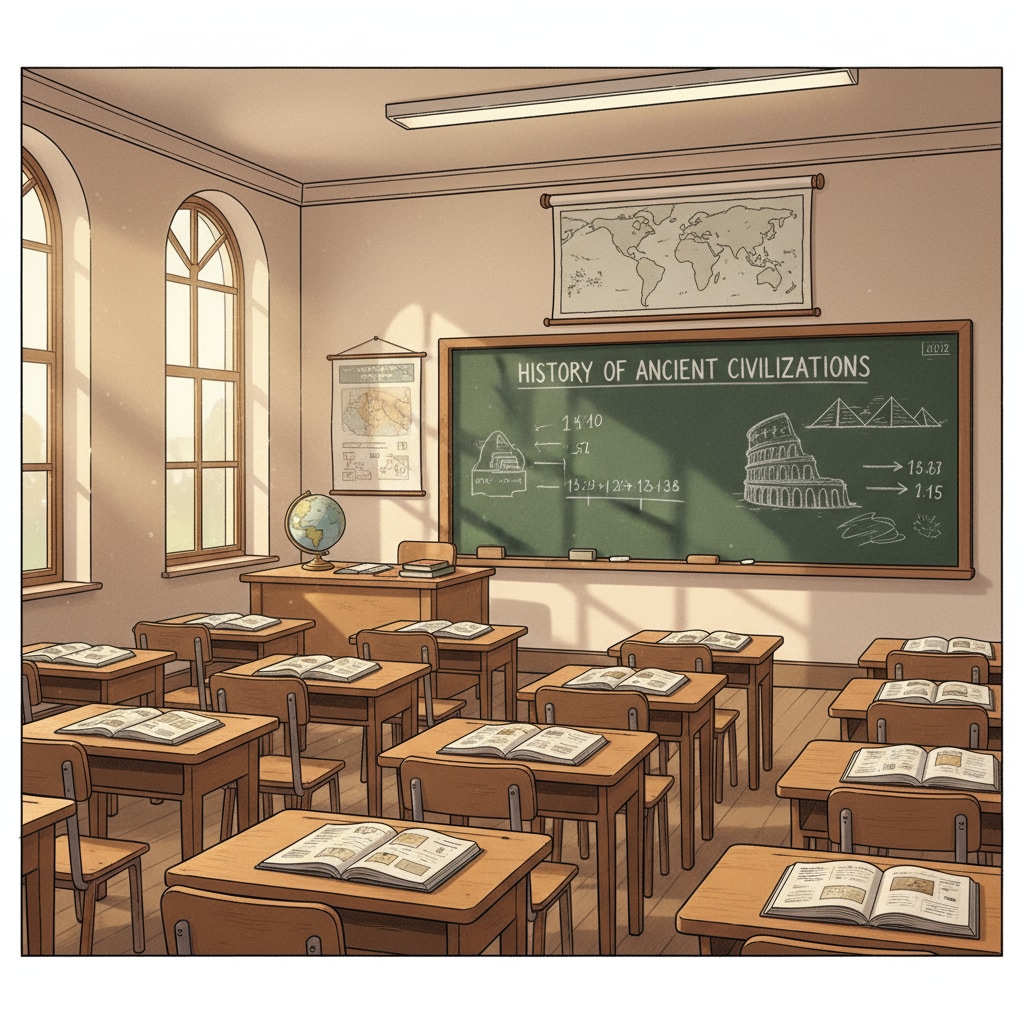 Traditional primary education classroom setup related to educational innovation, traditional teaching methods, and curriculum reform