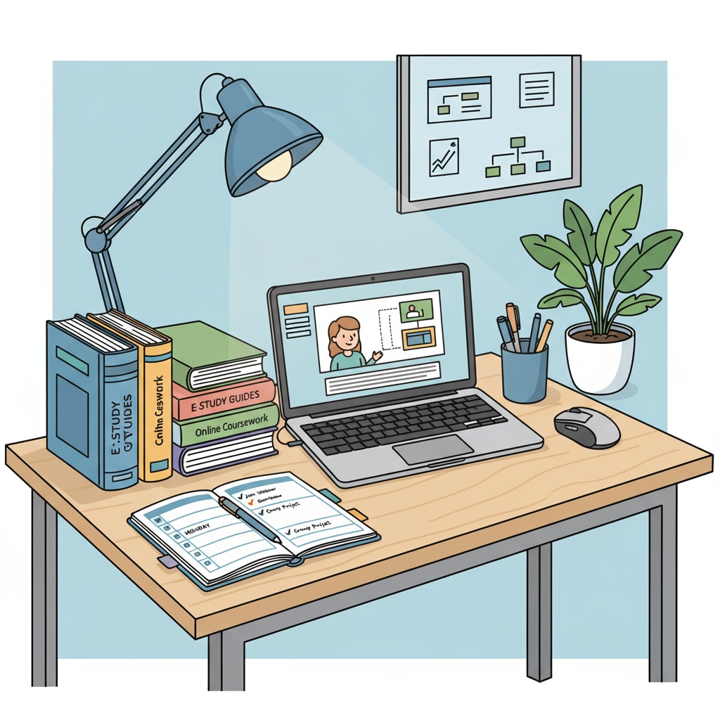 A tidy study area for efficient online learning