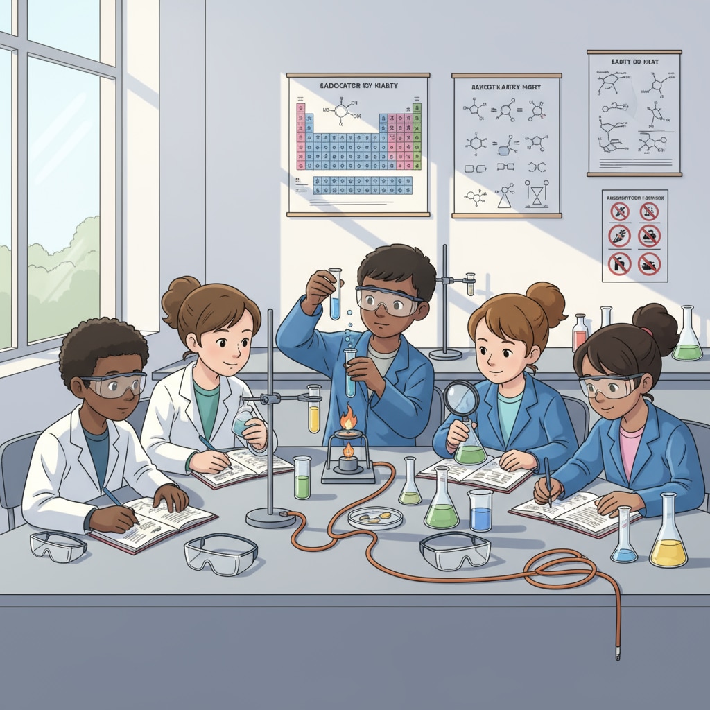 K12 students exploring their research interests in chemistry through hands-on experiments for future career planning