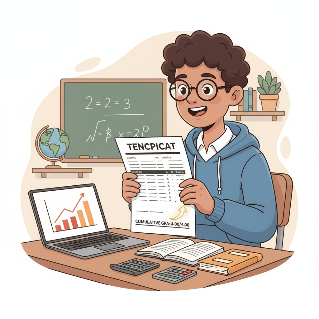 Student with a high GPA considering its impact on future employment after graduation