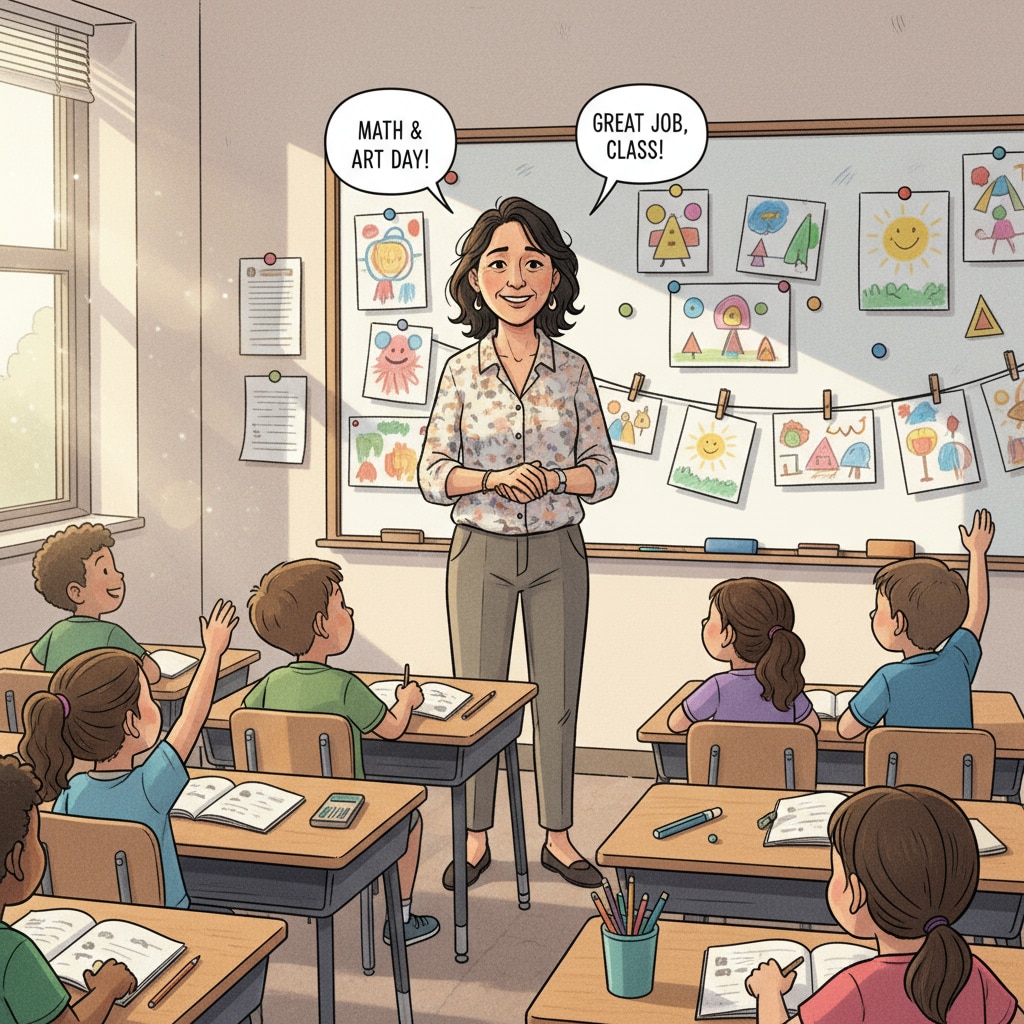 A K12 teacher showing resilience despite challenges to uphold professional support and teaching enthusiasm