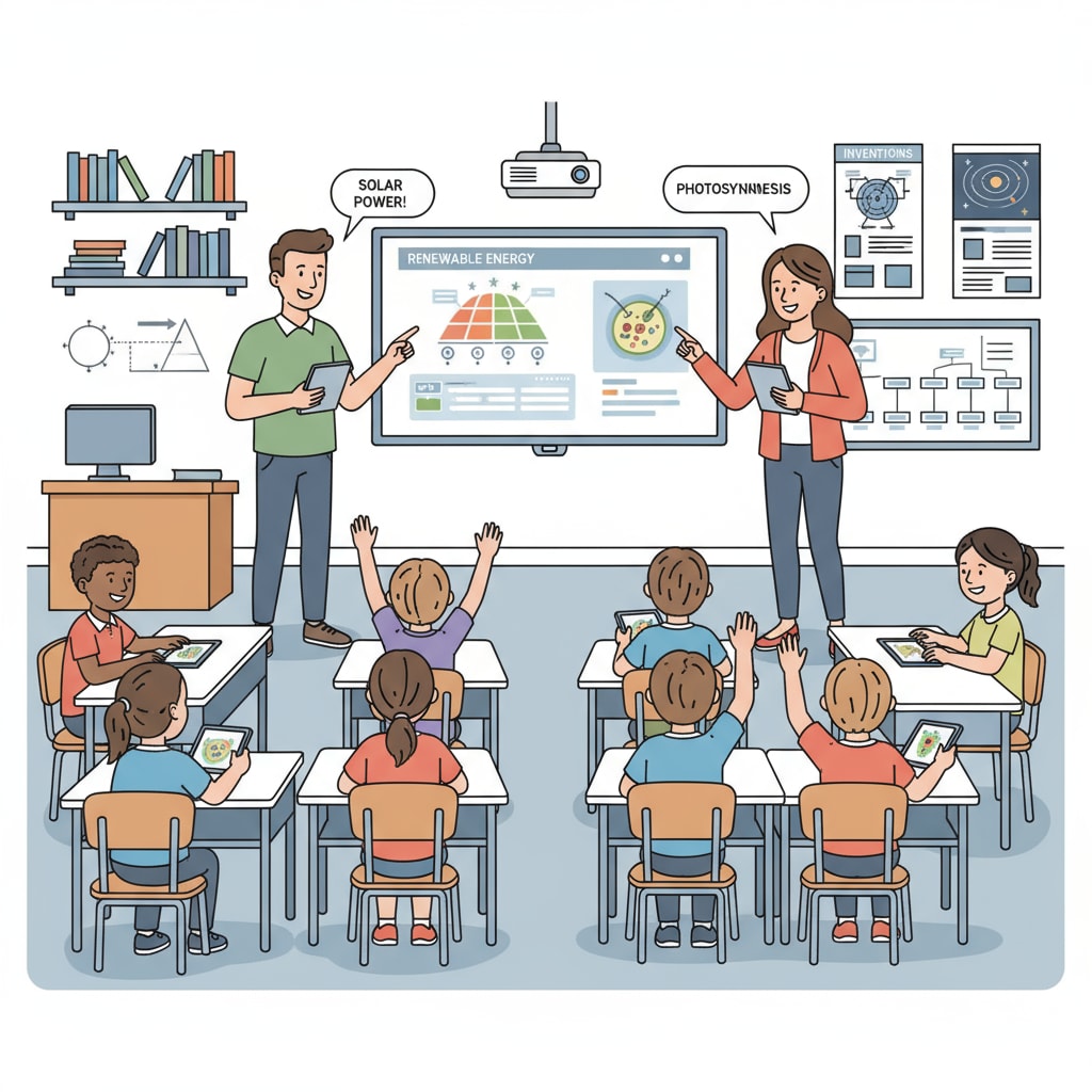 Classroom with technology-enhanced teaching to address teacher workload and improve teaching feedback
