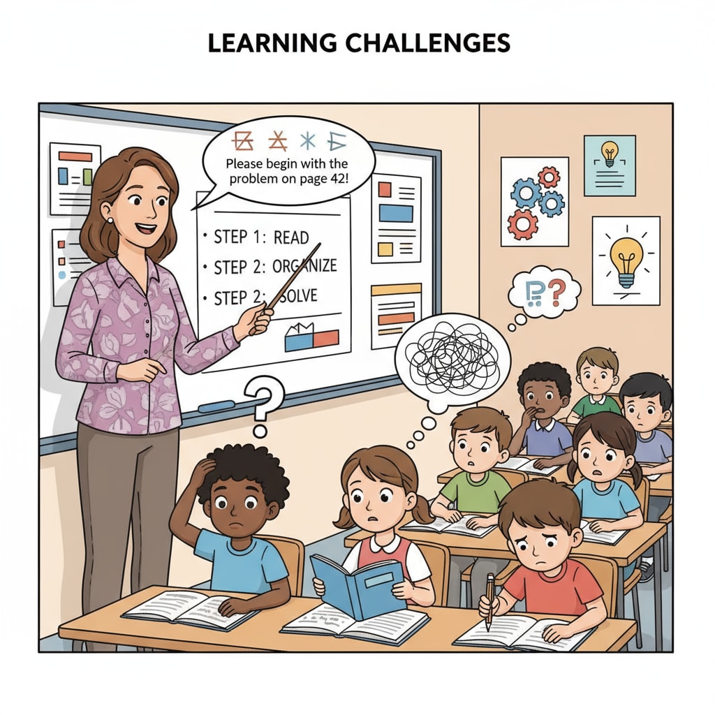 A classroom with students not following instructions, highlighting the need for special education and effective teaching strategies.