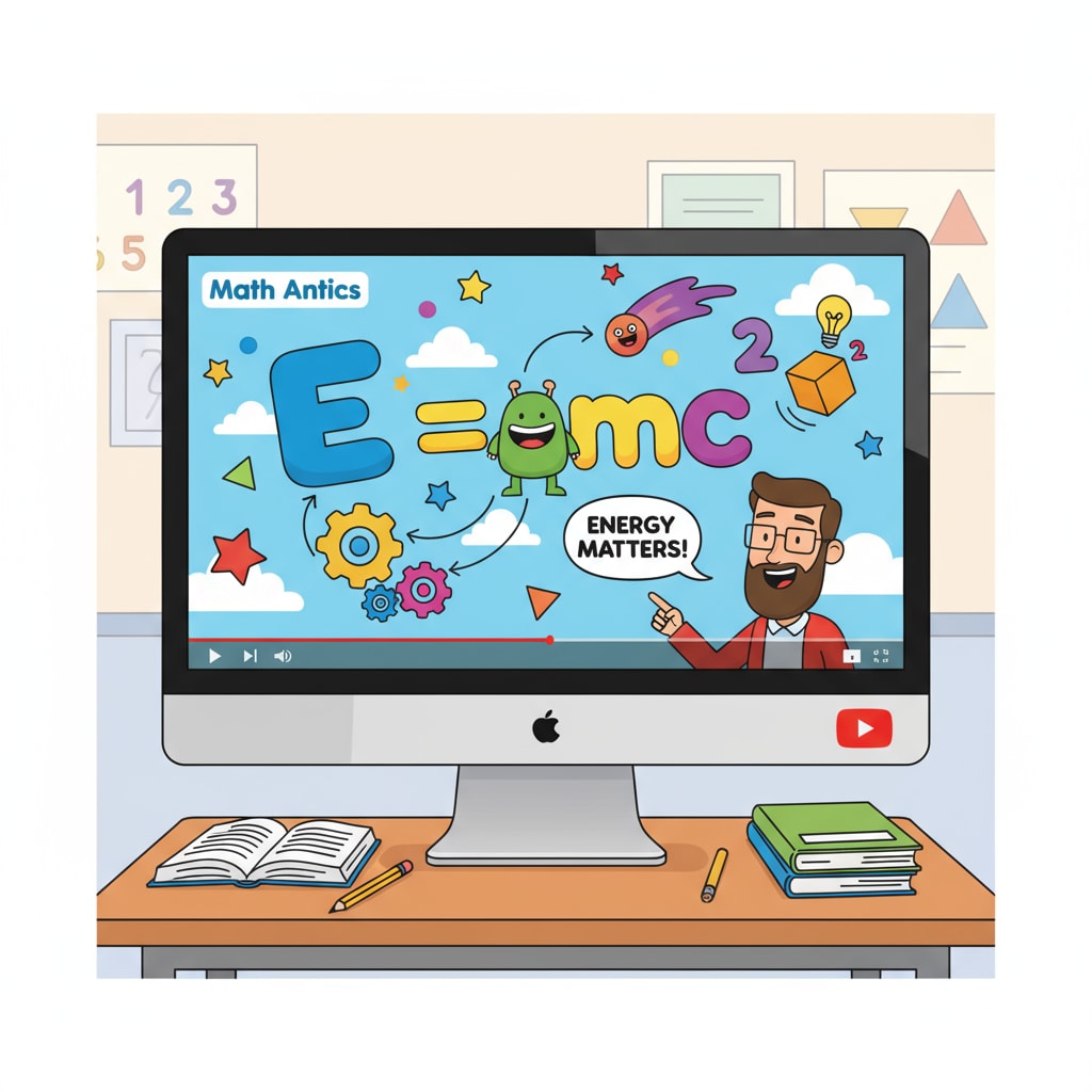 Math Antics video for K12 math subject teaching on YouTube