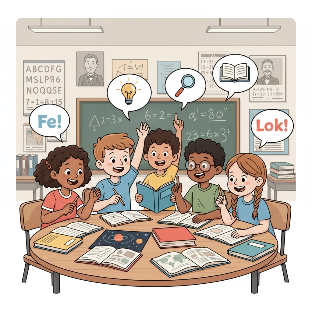 K12 students demonstrating enhanced learning abilities in a classroom setting.