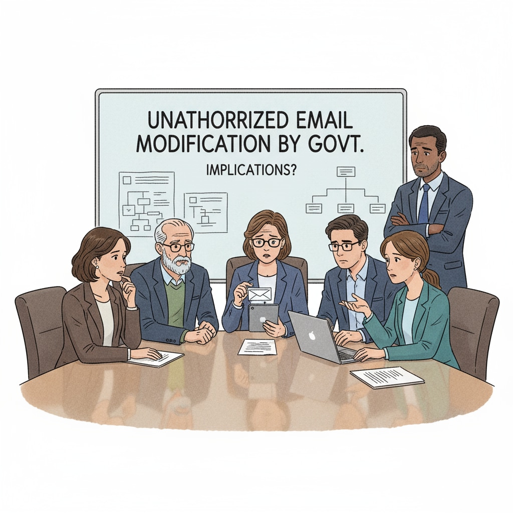 Educators discussing the federal union lawsuit over Ministry of Education email modifications