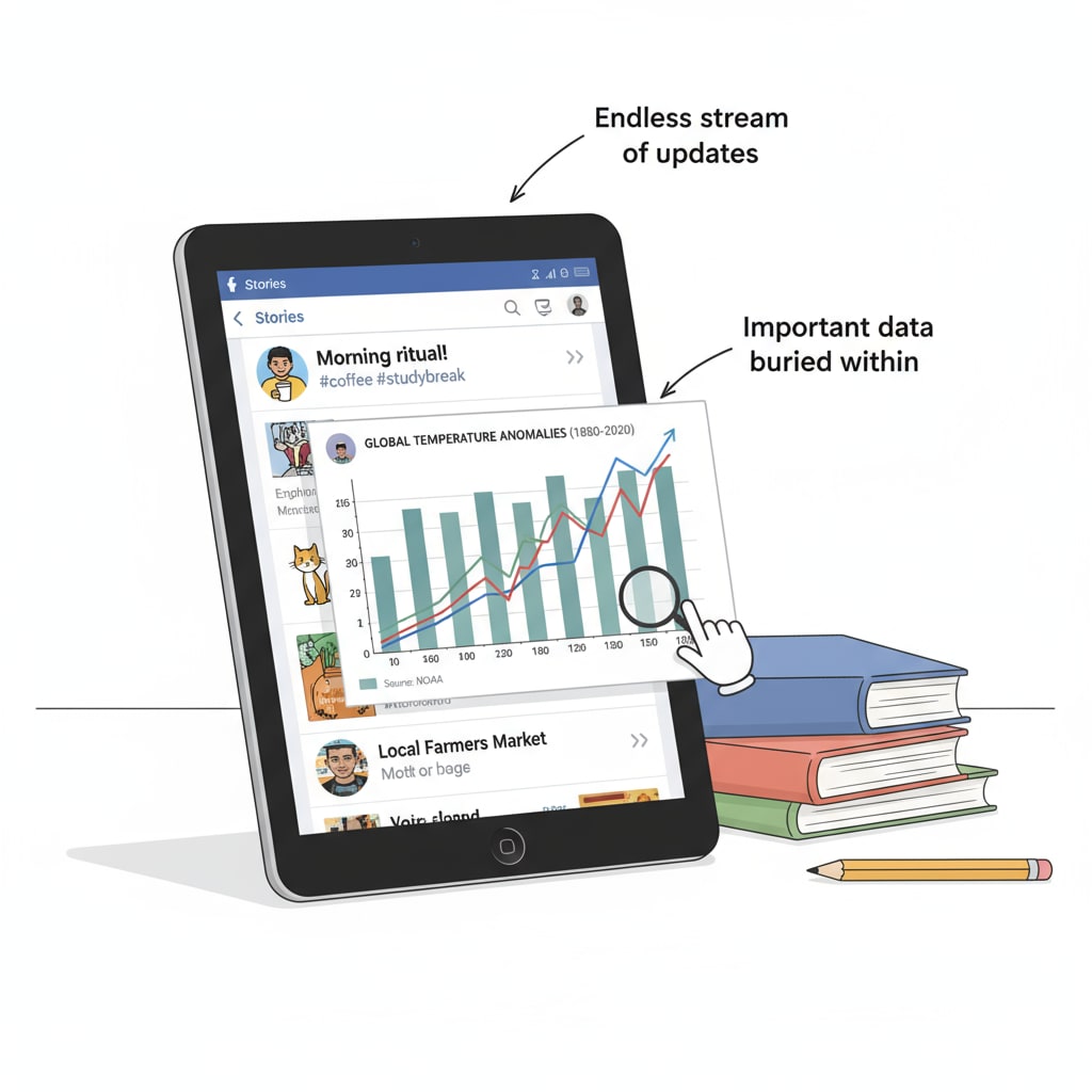 A view of a Facebook feed showing a historical chart relevant to historical charts, Facebook ads, and resource search