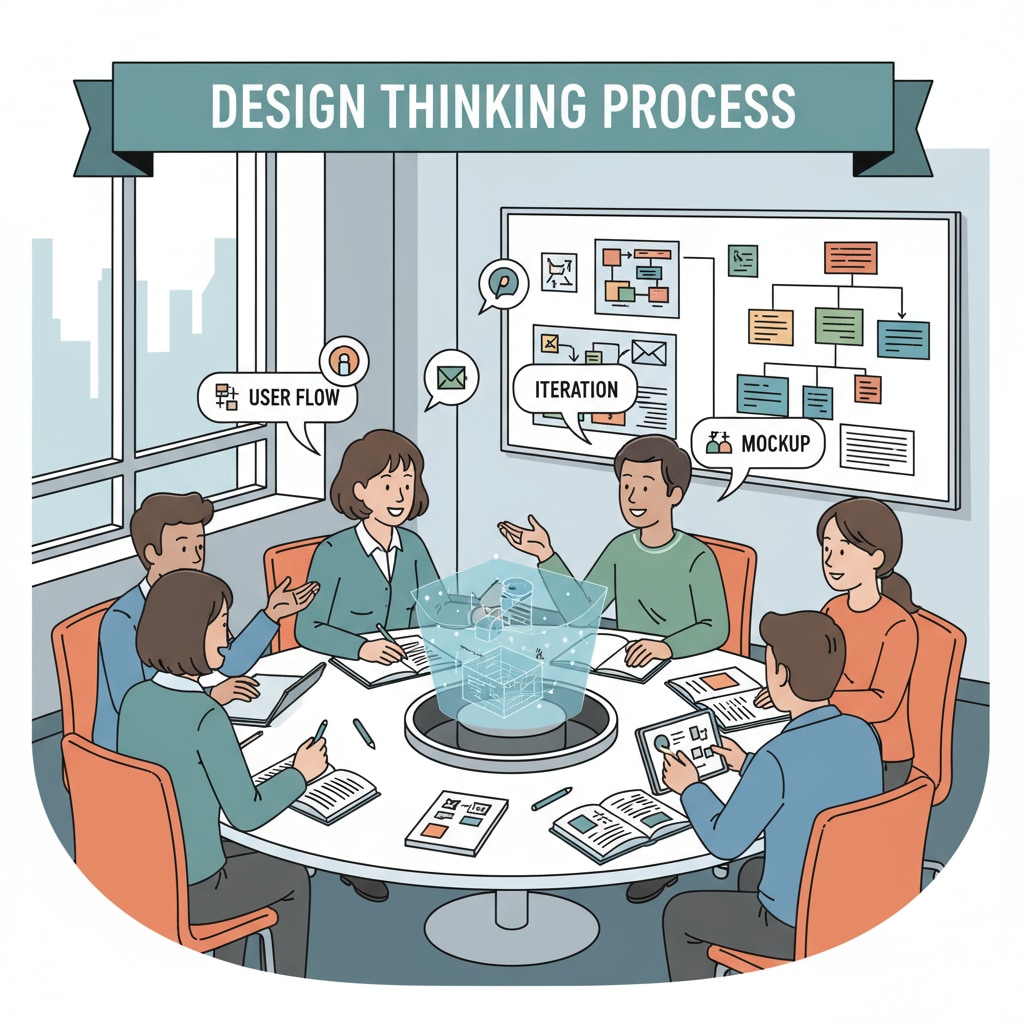 Students in a design class actively discussing a design project, showing the learning environment. Students in a Turkish design class for English-taught design majors