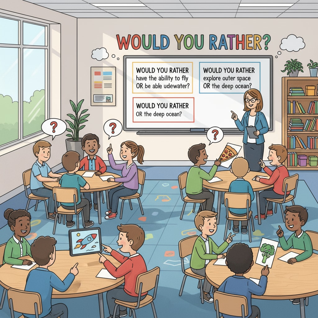 Students discussing and analyzing Students using