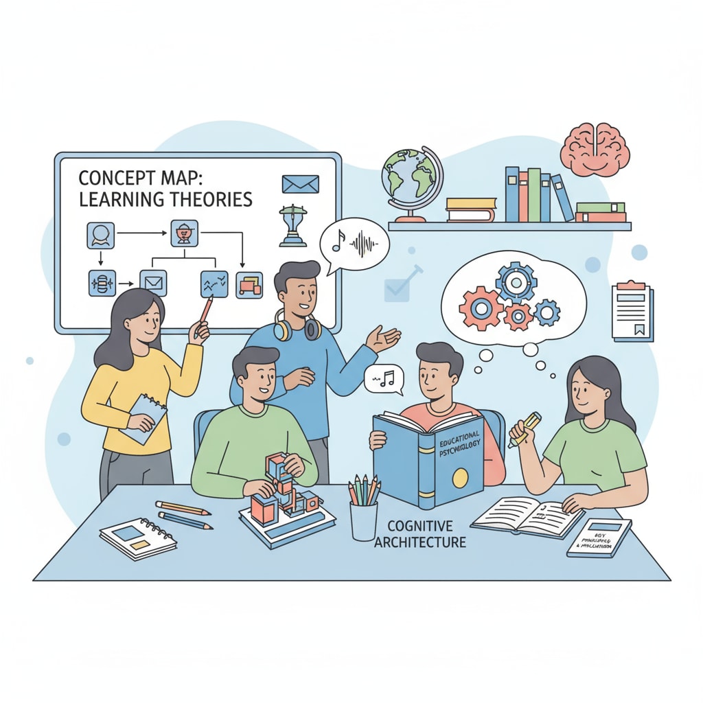A group of students with different learning styles discussing theory Students with attention deficit and hands-on learning styles discussing theory learning methods