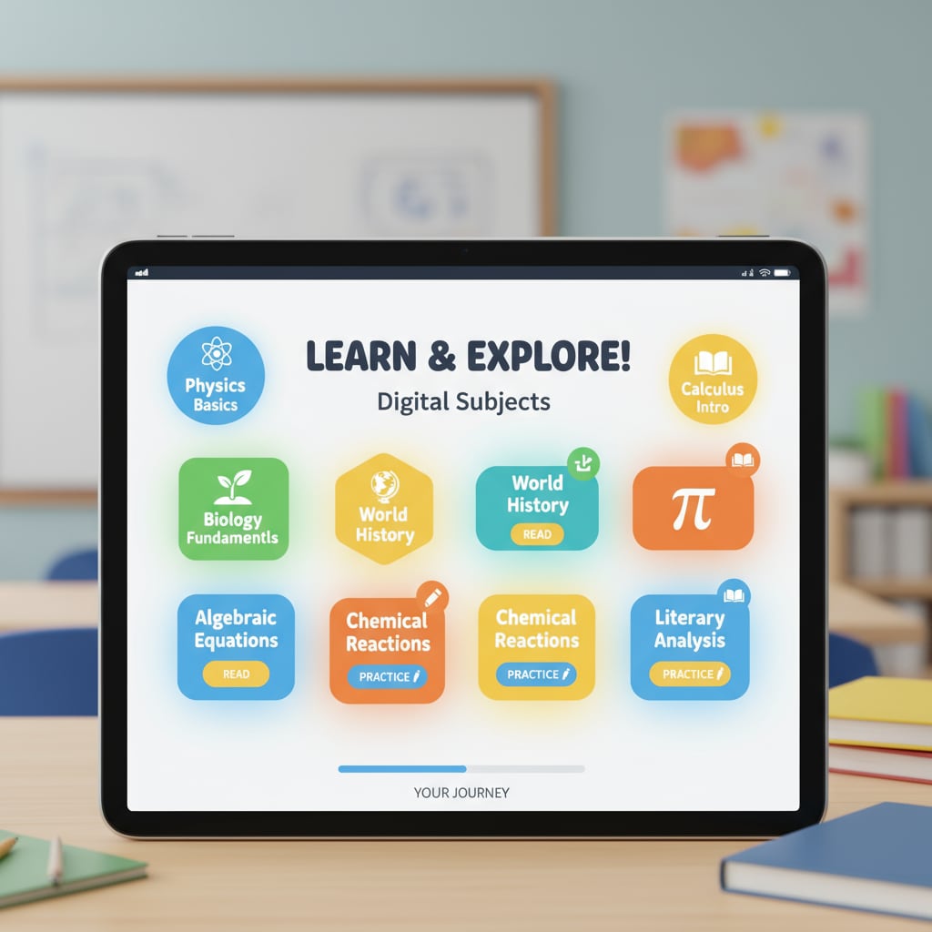 Digital learning platform with insufficient and disorganized content