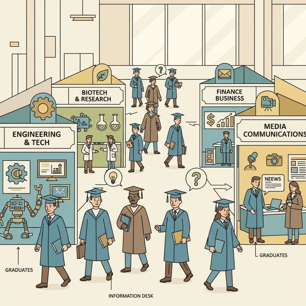 Graduates seeking employment opportunities related to higher education and vocational education