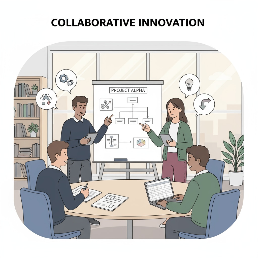 Students are collaborating on a group project, sharing ideas and working towards a common goal. Students collaborating on a group project as an alternative to traditional homework