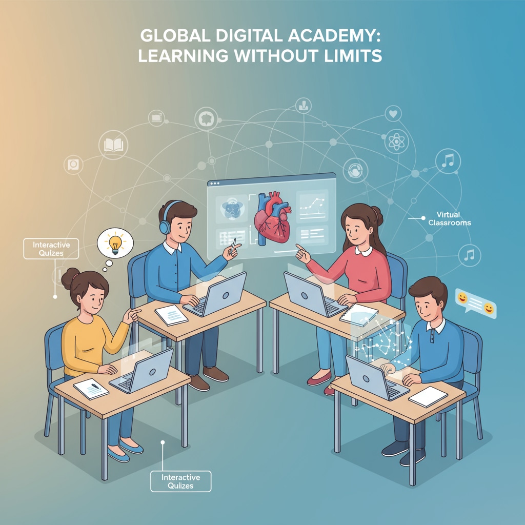 Online education for high school diploma and educational enhancement
