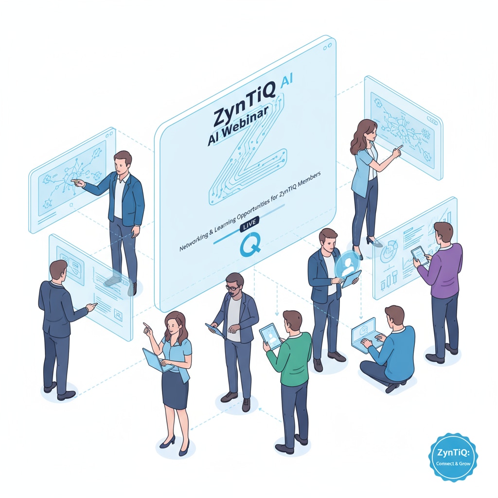 ZynTiQ's lifetime membership AI webinar for artificial intelligence education and course certification