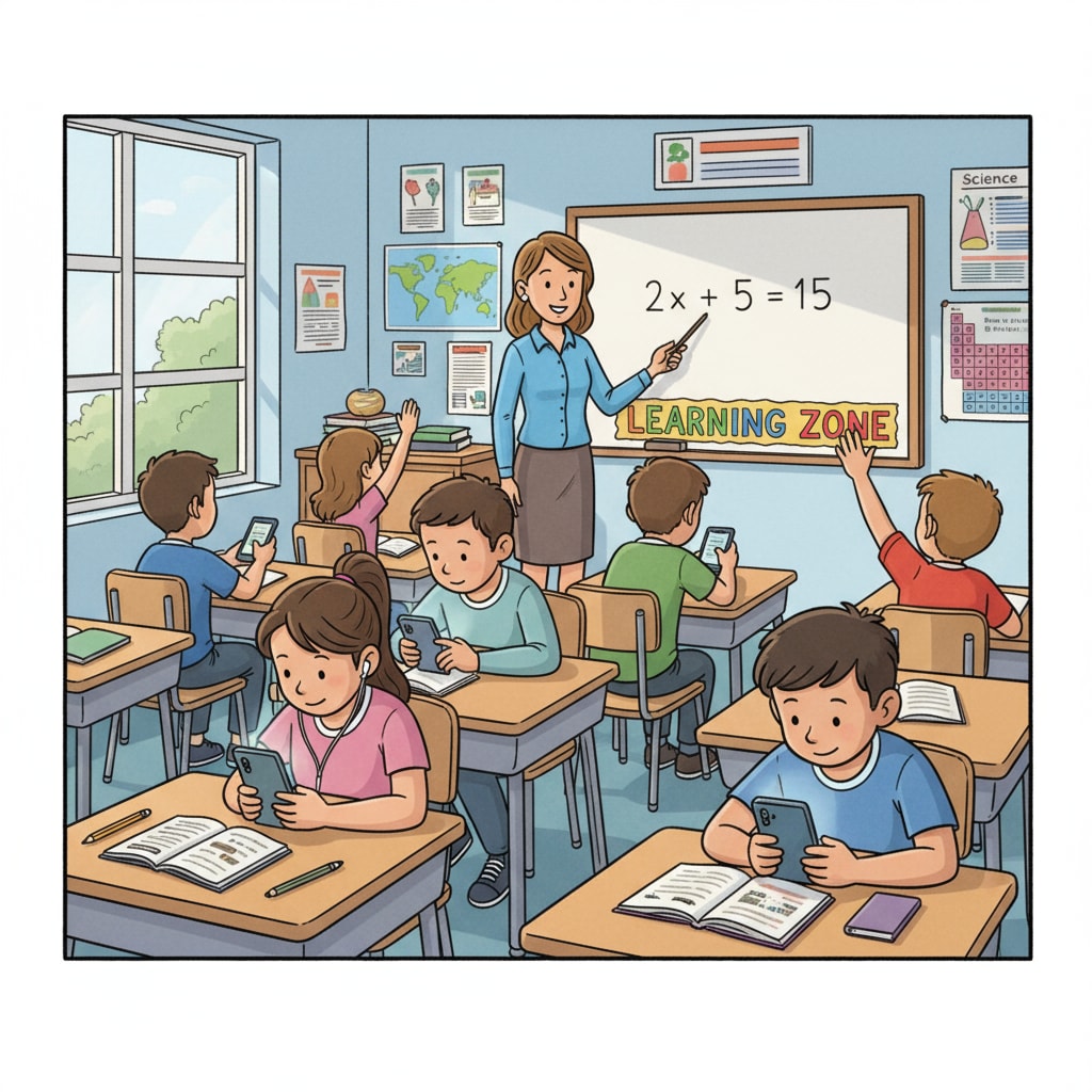 A classroom situation showing how distractions lead to students not following instructions, relevant to teaching dilemmas and special education considerations.