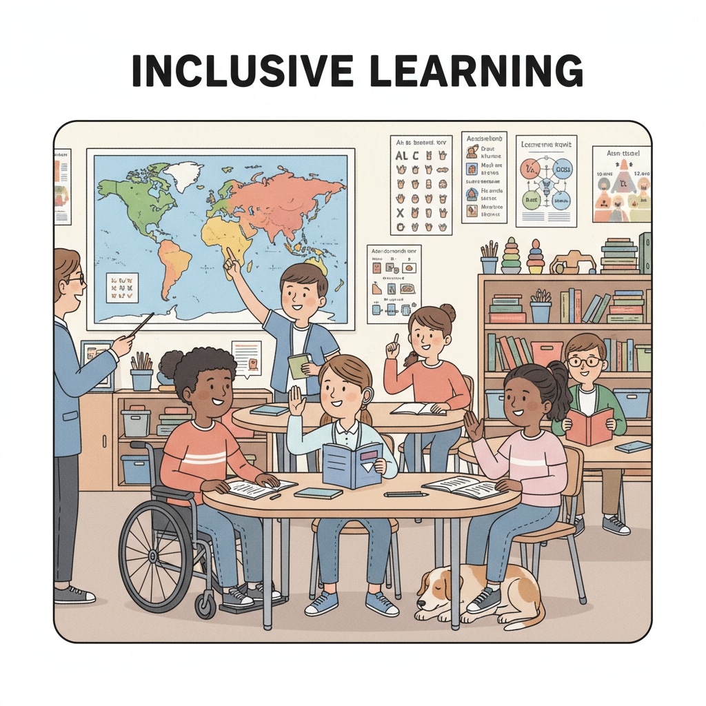 Disabled students in a special education classroom during the government shutdown and OSERS crisis