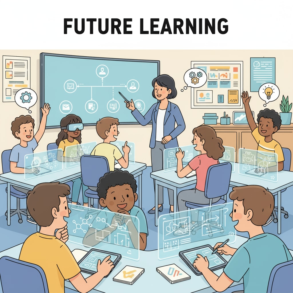 Students are actively involved in an innovative class, showing high levels of participation and enthusiasm. Students actively participating in an innovative class for better engagement