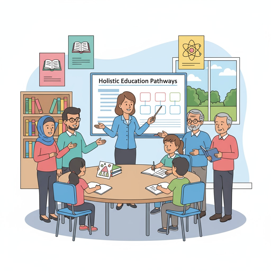 A classroom scene where students, teachers, and parents are engaged in a discussion about education. A classroom discussion involving students, teachers, and parents related to public education, parent complaints, teacher feedback, and ideological disputes