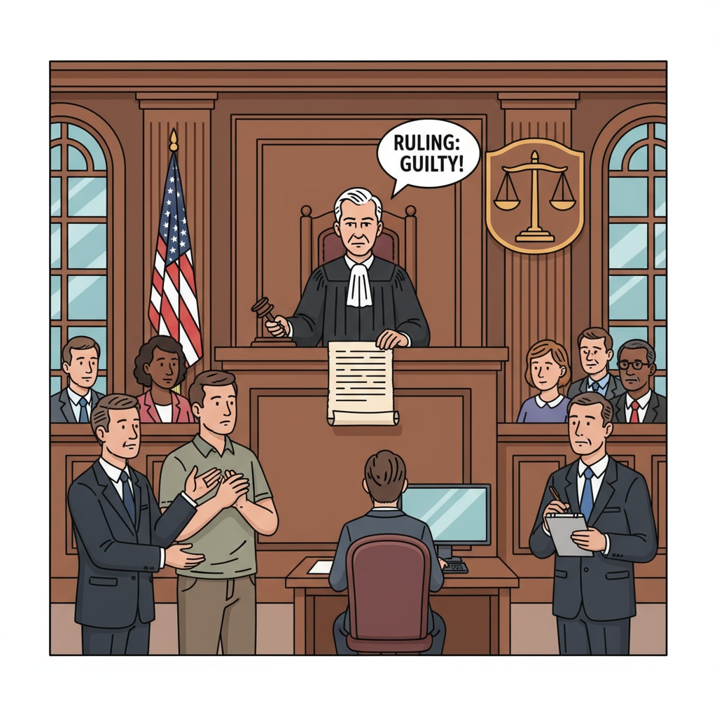A federal judge making a ruling regarding LGBTQ+ books in the Department of Defense education system, upholding the First Amendment