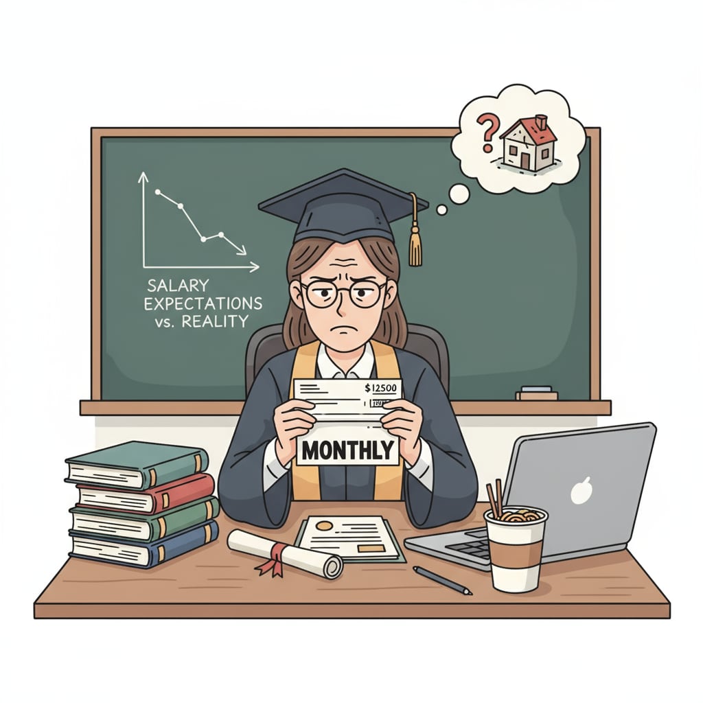 University graduate dissatisfied with low tutoring salary