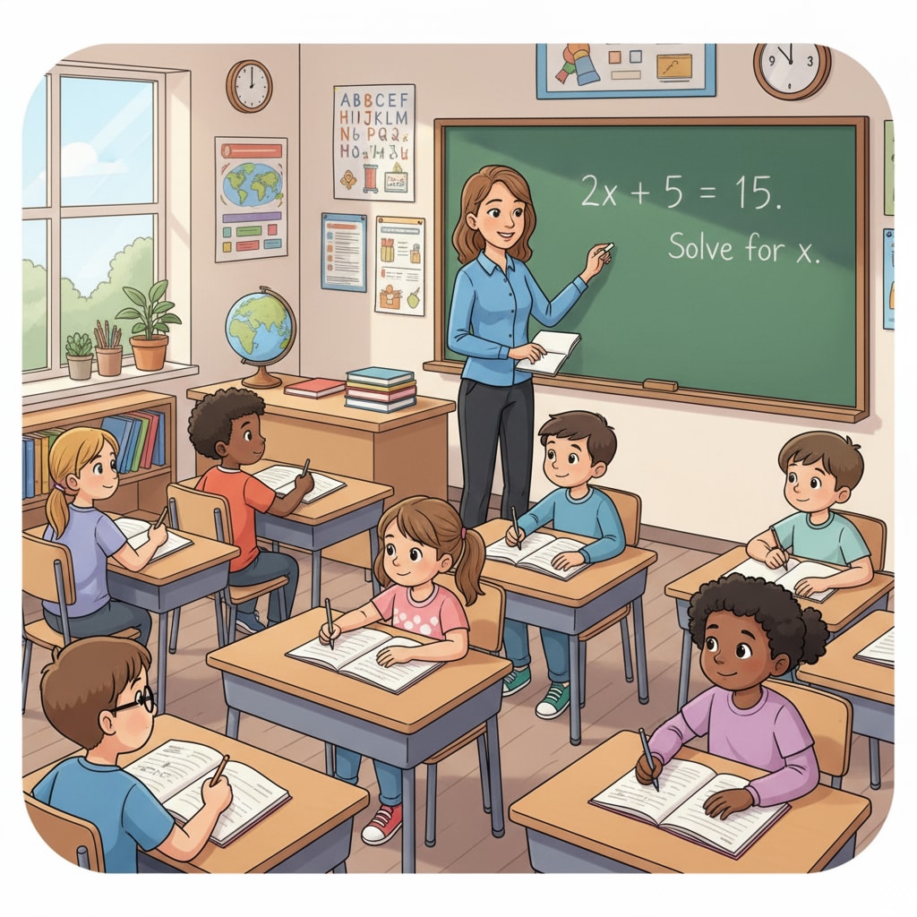A classroom scene where the teacher is writing on a blackboard and students are attentively taking notes, symbolizing the traditional teaching method. Traditional teaching method scene with teacher and students in a classroom related to teaching methods, technology, and learning outcomes
