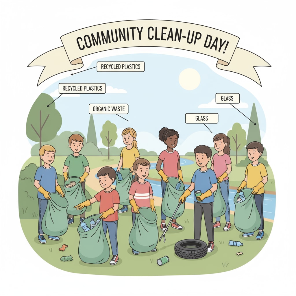 K-12 students engaged in an outdoor conservation activity, relevant to conservation education research