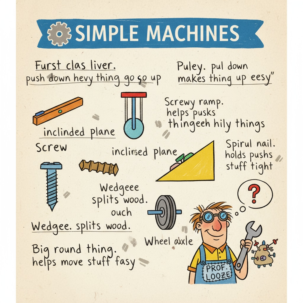 A page with handwritten text showing simple language and spelling mistakes, representing a character with limited education Handwritten text representing a character with limited education in novel writing