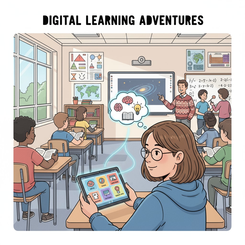 A student using a tablet to access educational resources during a class Student using digital device for learning in context of teaching methods, higher education, and graduate programs