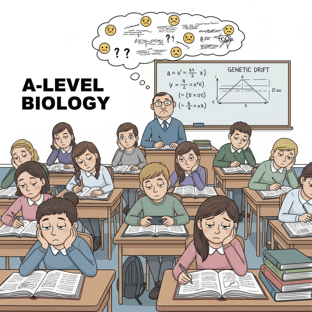 Students' boredom during an A-level lesson as part of educational choice dilemmas