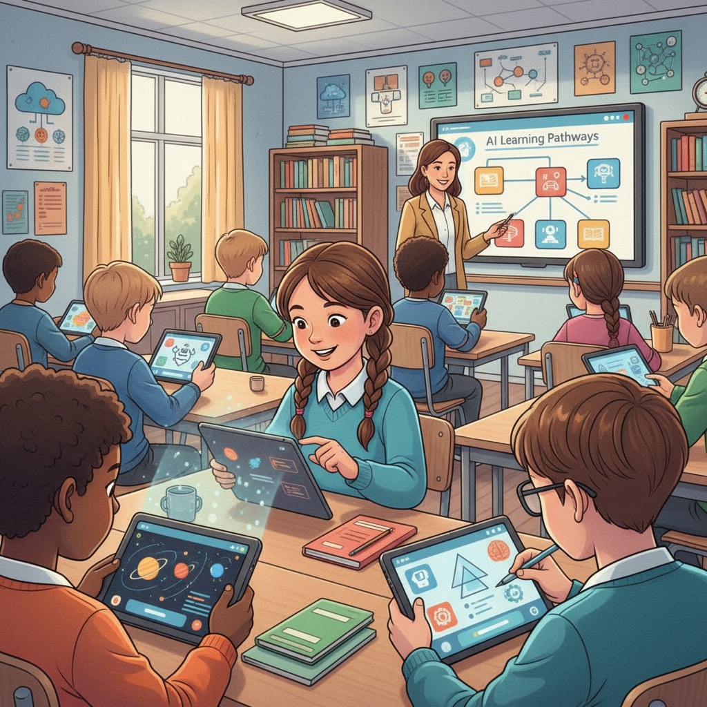 AI use in K12 classroom related to AI policies, academic integrity, and skill depreciation