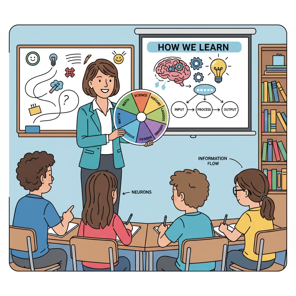 A teacher using colorful teaching aids to explain basic knowledge to a group of teenagers, representing the use of diverse teaching methods Teacher using teaching aids for teenagers with zero basic education