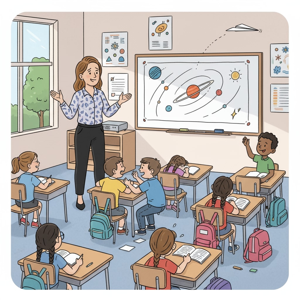 A teacher facing student behavior issues in the classroom with lack of support leading to career frustrations