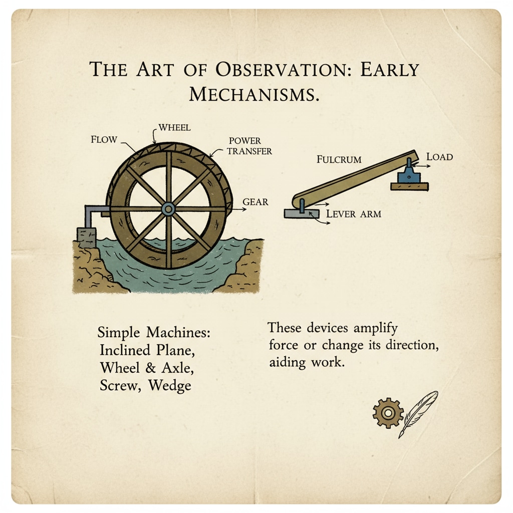A page from an old book with simple, unrefined writing, mirroring the language of a character with limited education. An illustration of the writing style associated with a character having a limited educational background in novel writing