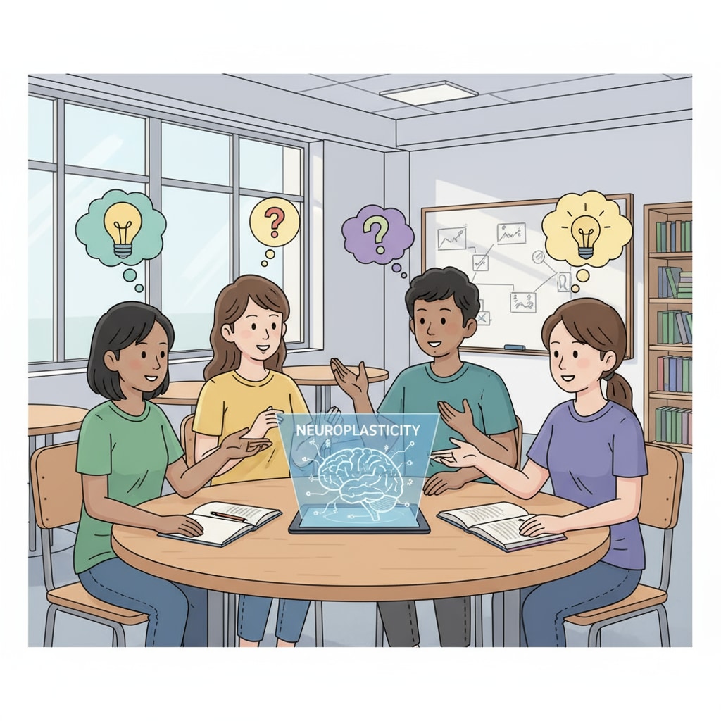 Students interacting during a lecture, relevant to lectures, attention, and self-study