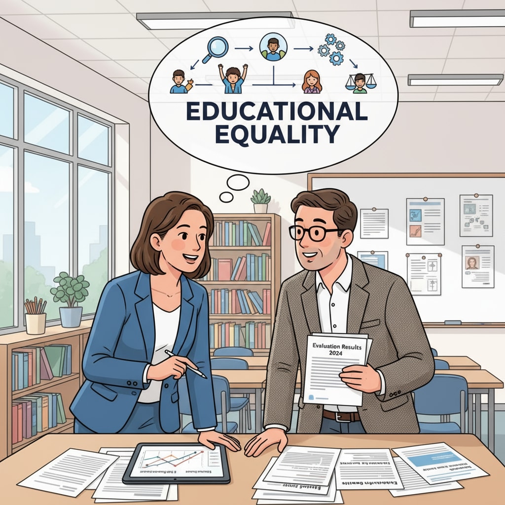 Research and evaluation discussion for educational equality improvement