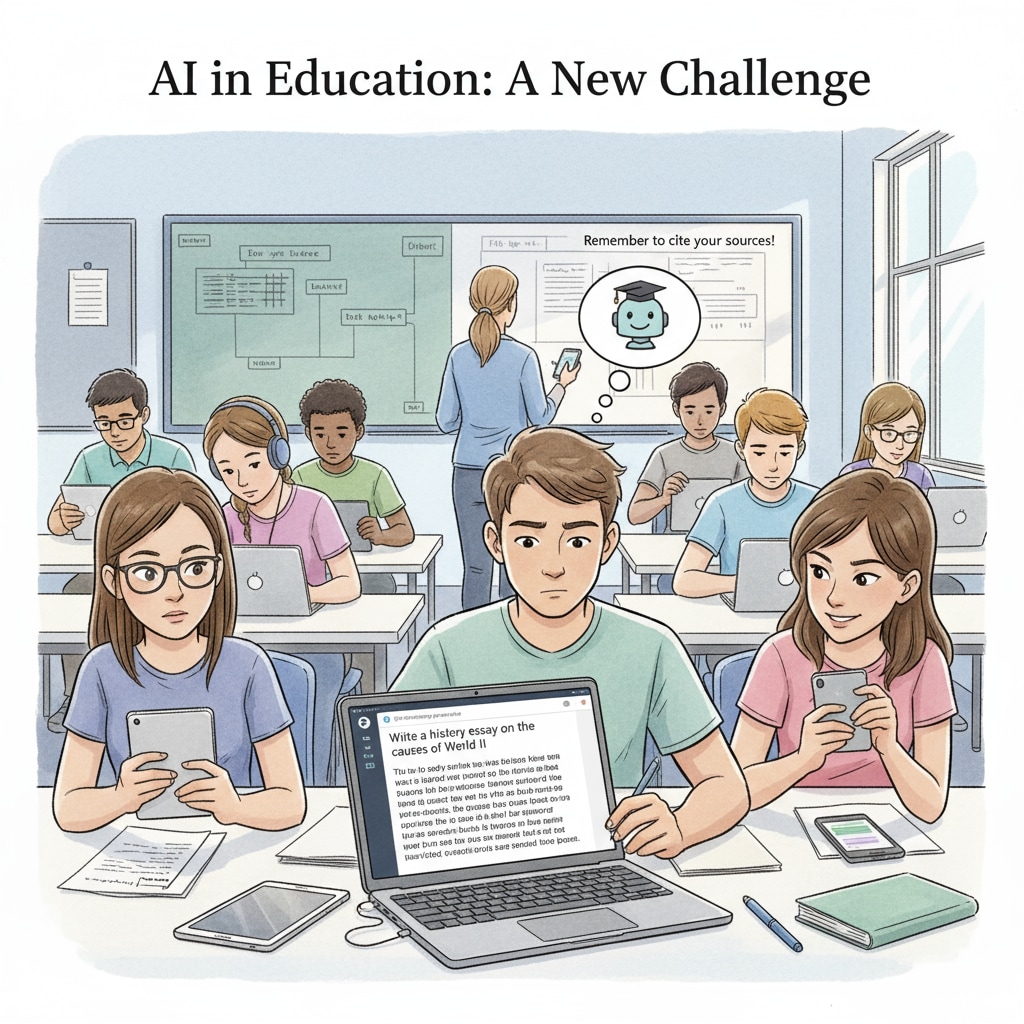 Students using ChatGPT to cheat on homework