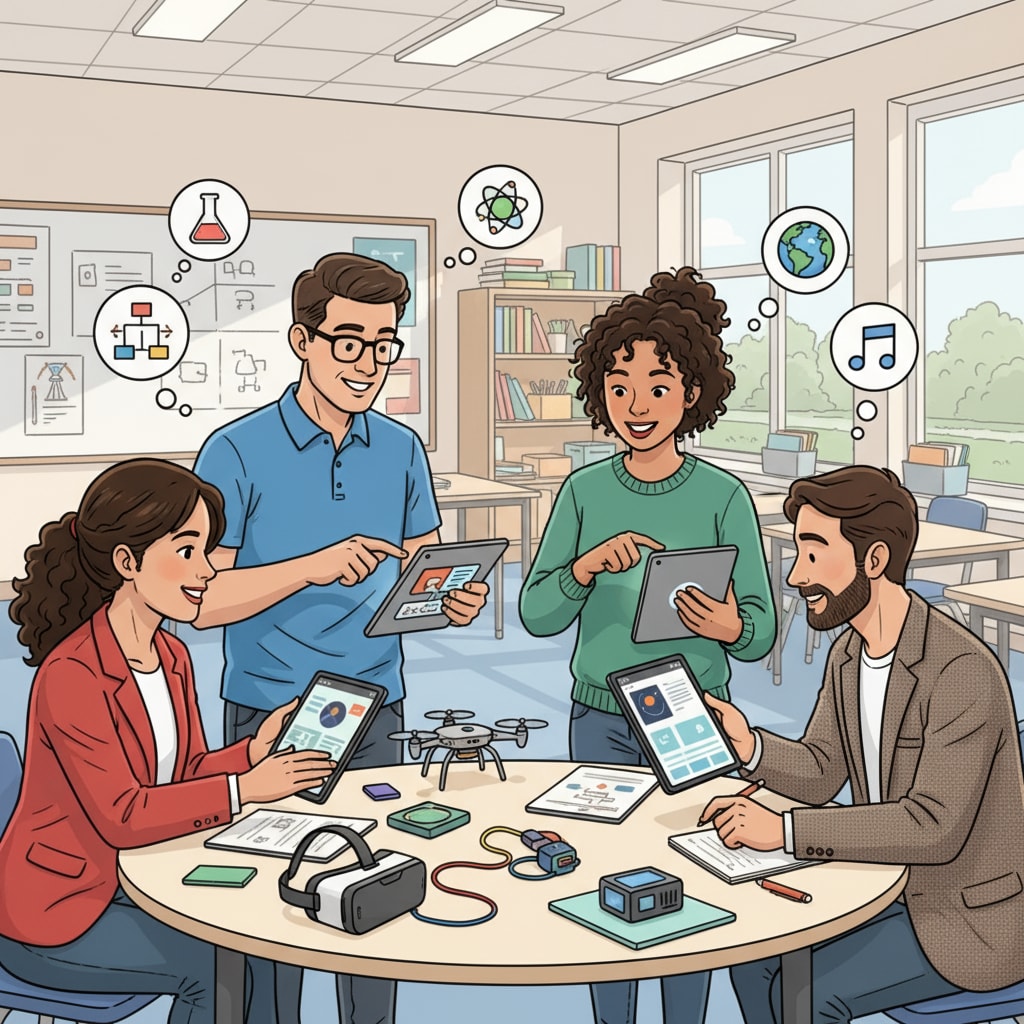 K12 teachers exploring educational technology tools for resource acquisition and professional development