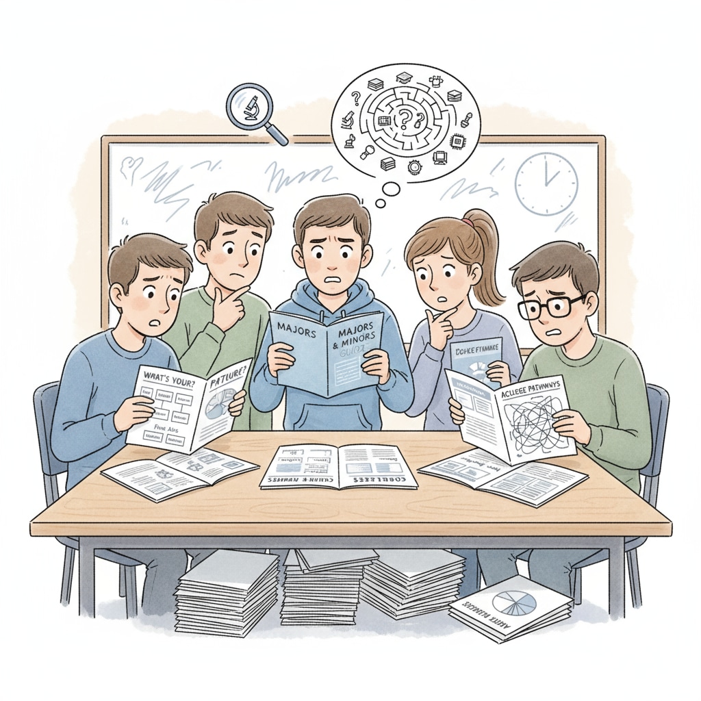 High school students confused while choosing university majors in the context of career planning and interest exploration