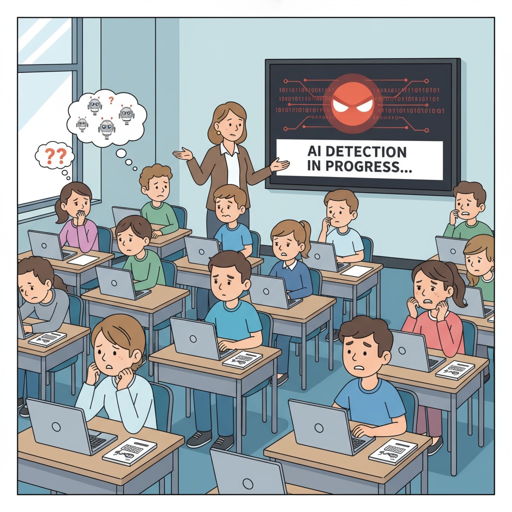 High school students in creative writing class worried about AI detection