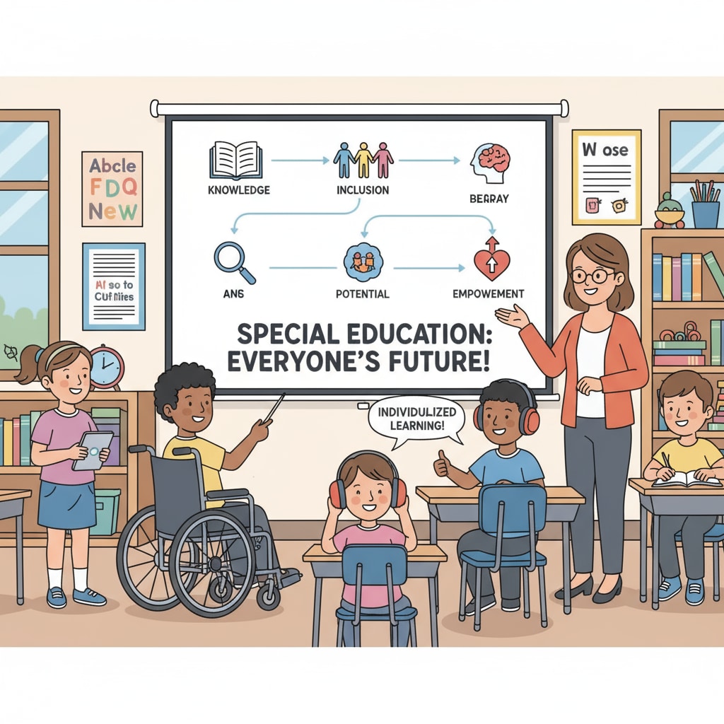 Students with special needs in a classroom during the government shutdown and OSERS threat