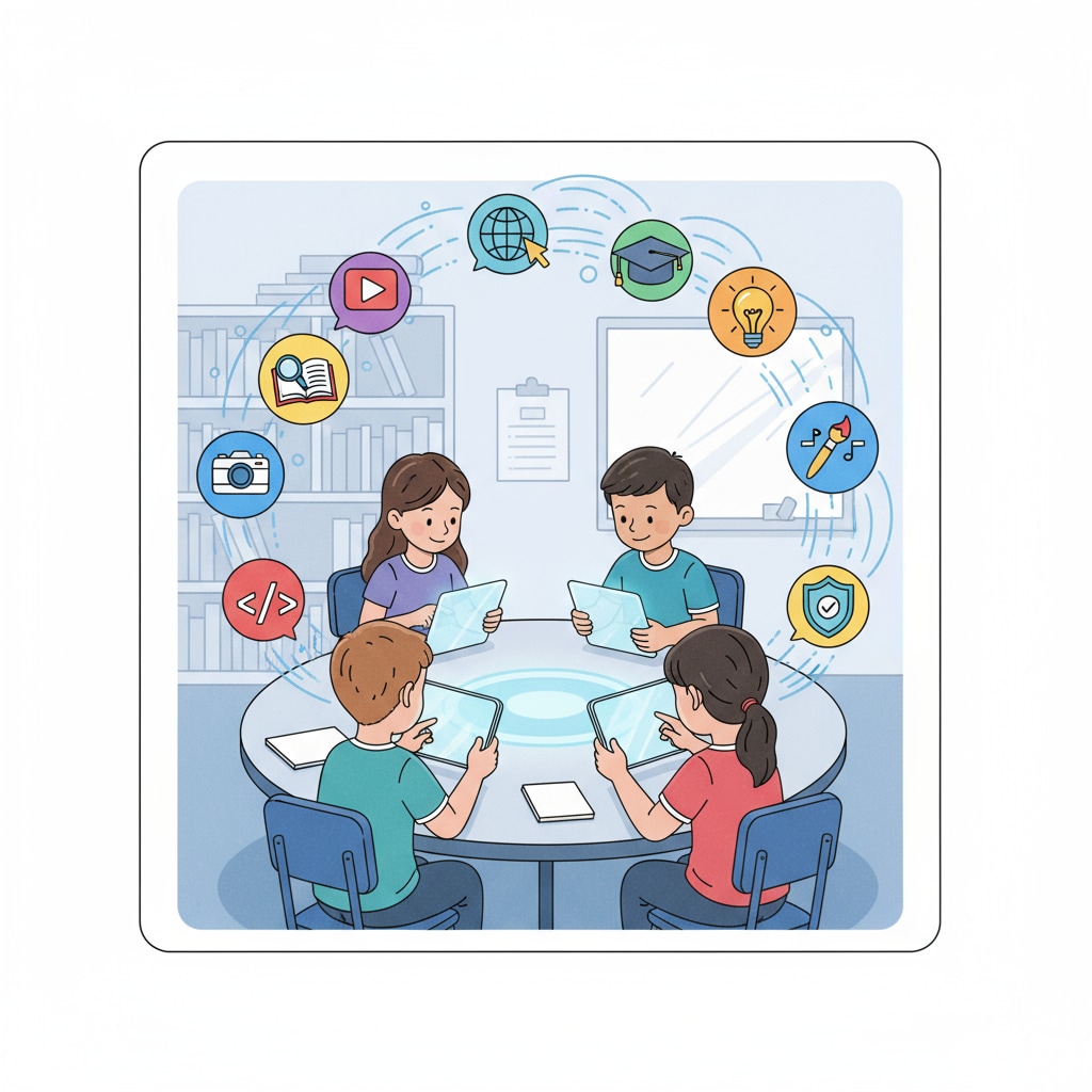 K12 students in the digital attention economy