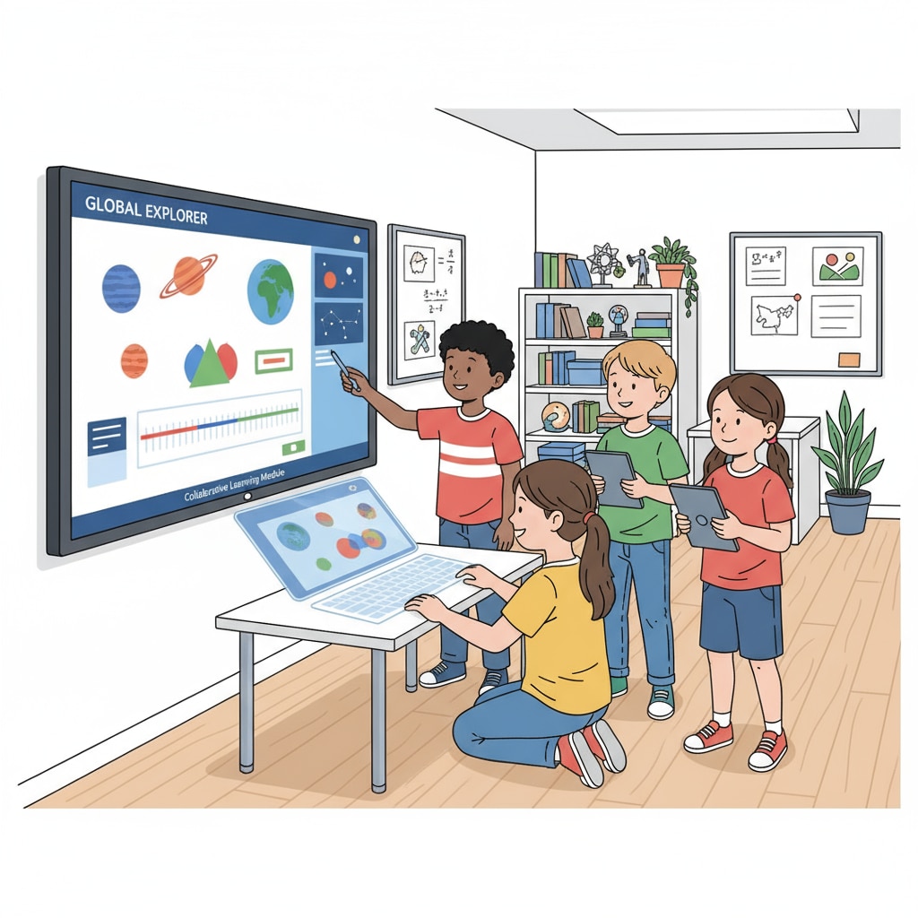 Modern educational technology in a learning environment